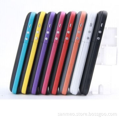 Ultra-thin Power Bank Case for iPhone 5 5S, with 2,200mAh with Four LED Lights, Li-polymer Battery